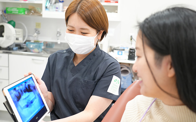 患者様目線の丁寧でわかりやすい説明